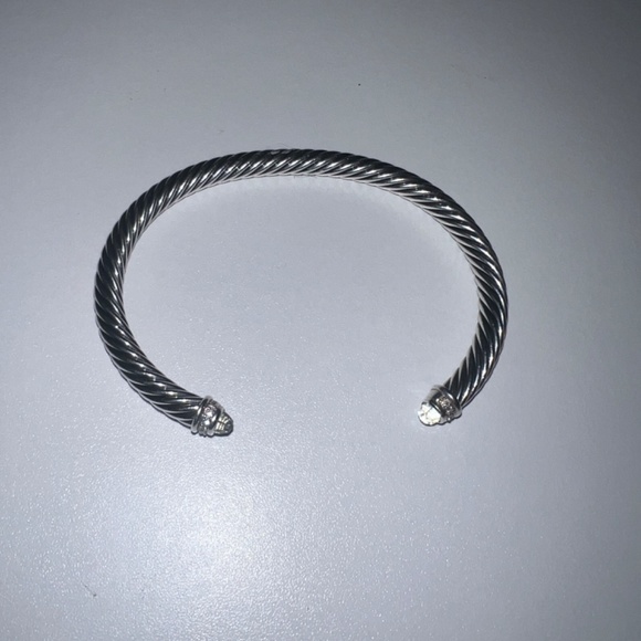 David yurman Cable Classics Bracelet in Sterling Silver with Prasiolite and Pavé - Picture 3 of 5